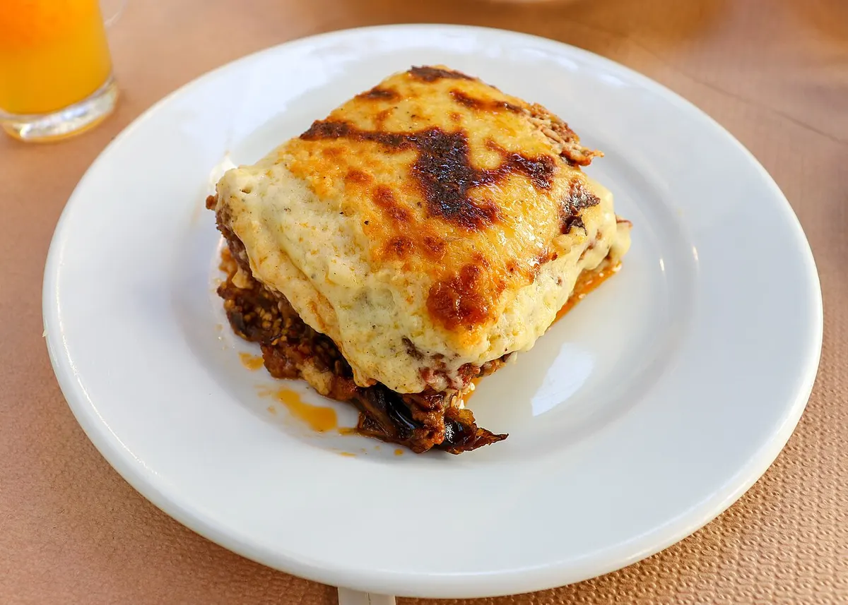 Musaka su kalakutiena (lengvesnė)